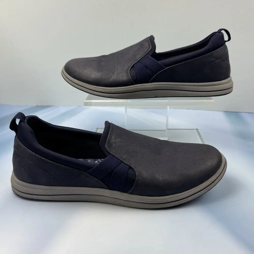 Clarks CloudSteppers‎ Shoes Womens 10M Breeze Bali Casual Slip on Loafer Flats